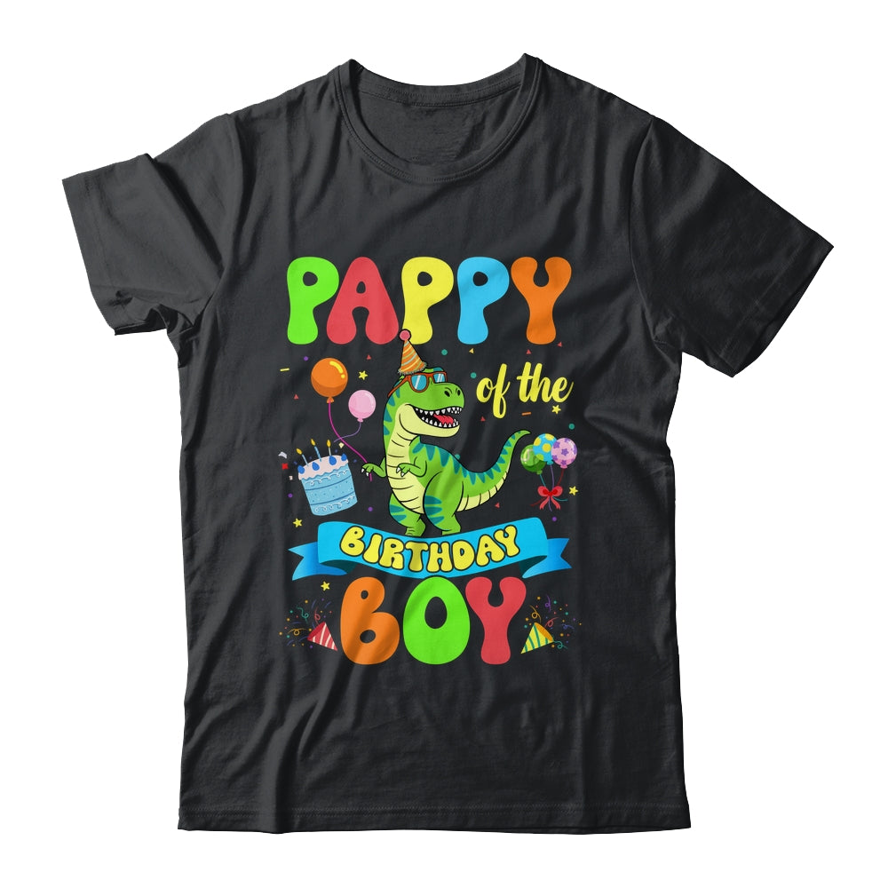 Pappy Of The Birthday Boy TRex Dinosaur Birthday Family Shirt & Hoodie | siriusteestore