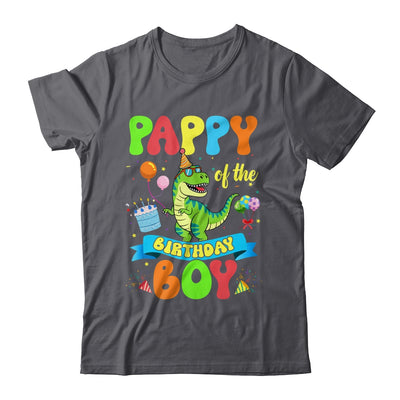 Pappy Of The Birthday Boy TRex Dinosaur Birthday Family Shirt & Hoodie | siriusteestore