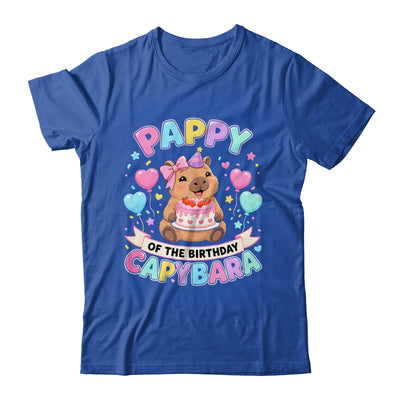 Pappy Of The Birthday Capybara Birthday Girl Family Shirt & Hoodie | siriusteestore