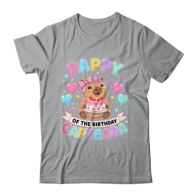 Pappy Of The Birthday Capybara Birthday Girl Family Shirt & Hoodie | siriusteestore