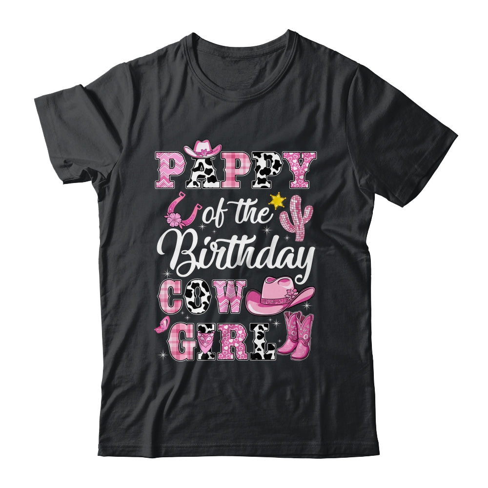 Pappy Of The Birthday Cow Girl Western Cowgirl 1st Birthday Shirt & Hoodie | siriusteestore
