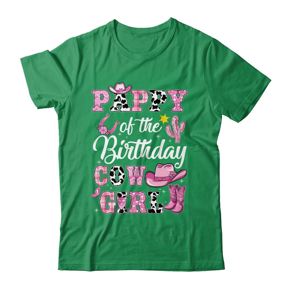 Pappy Of The Birthday Cow Girl Western Cowgirl 1st Birthday Shirt & Hoodie | siriusteestore