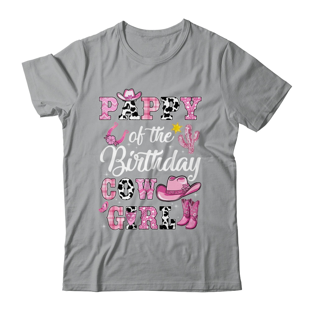 Pappy Of The Birthday Cow Girl Western Cowgirl 1st Birthday Shirt & Hoodie | siriusteestore