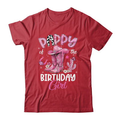 Pappy Of The Birthday Girl Pink Cowgirl Western Cow Girl Shirt & Hoodie | siriusteestore