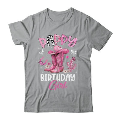 Pappy Of The Birthday Girl Pink Cowgirl Western Cow Girl Shirt & Hoodie | siriusteestore