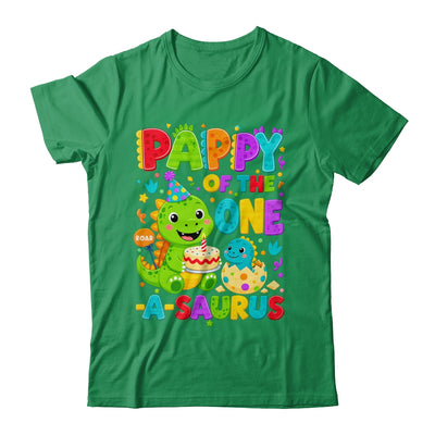 Pappy Of The One-A-Saurus 1St Birthday Boy T-Rex Dinosaur Shirt & Hoodie | siriusteestore