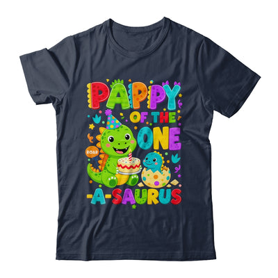 Pappy Of The One-A-Saurus 1St Birthday Boy T-Rex Dinosaur Shirt & Hoodie | siriusteestore
