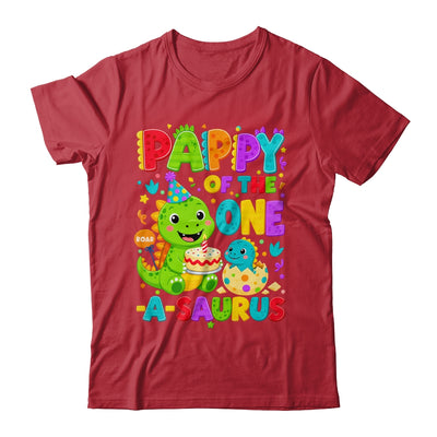 Pappy Of The One-A-Saurus 1St Birthday Boy T-Rex Dinosaur Shirt & Hoodie | siriusteestore