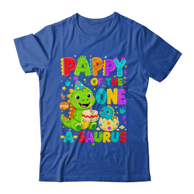 Pappy Of The One-A-Saurus 1St Birthday Boy T-Rex Dinosaur Shirt & Hoodie | siriusteestore
