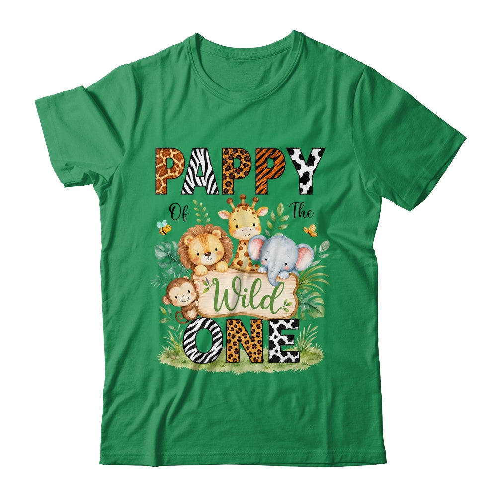 Pappy Of The Wild One First Birthday Boy Jungle Safari Shirt & Hoodie | siriusteestore
