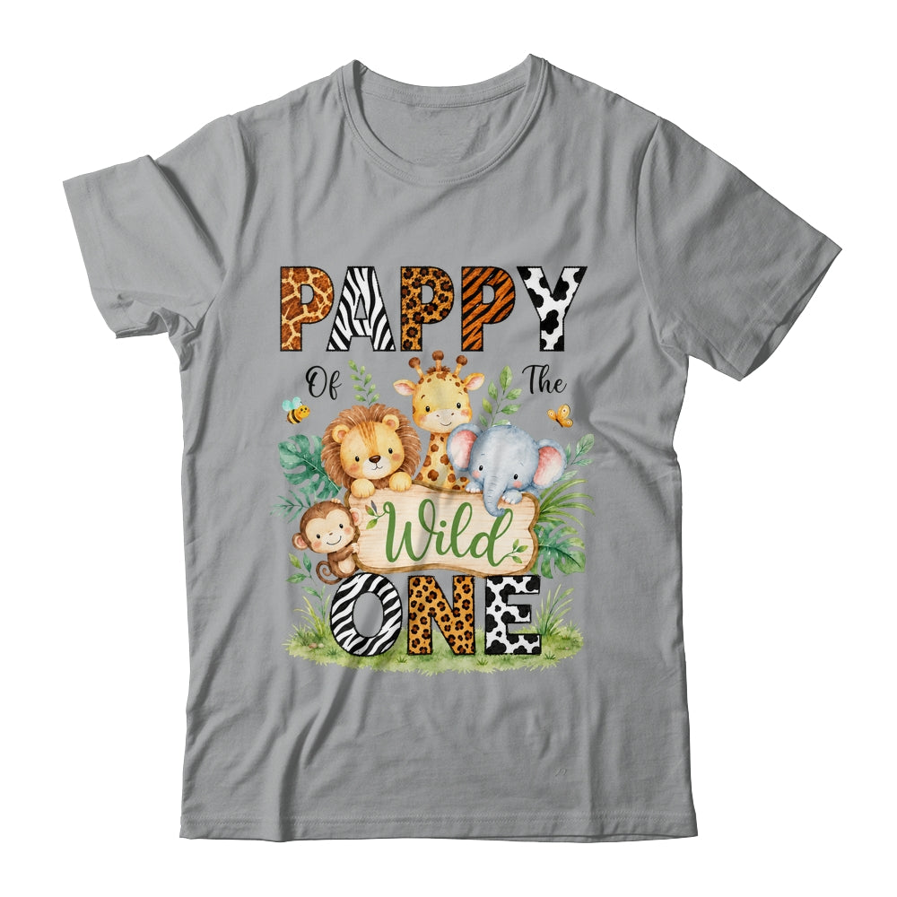 Pappy Of The Wild One First Birthday Boy Jungle Safari Shirt & Hoodie | siriusteestore