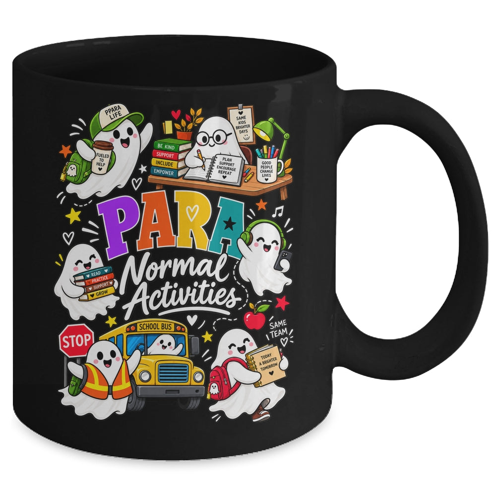 Para Normal Activities Sped Teachers Ghost Fall Halloween Mug | siriusteestore