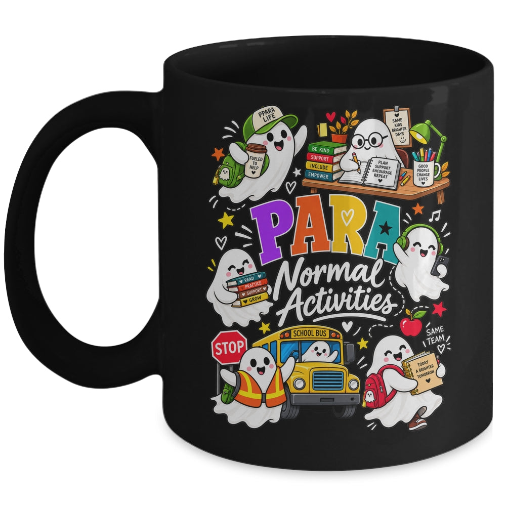 Para Normal Activities Sped Teachers Ghost Fall Halloween Mug | siriusteestore