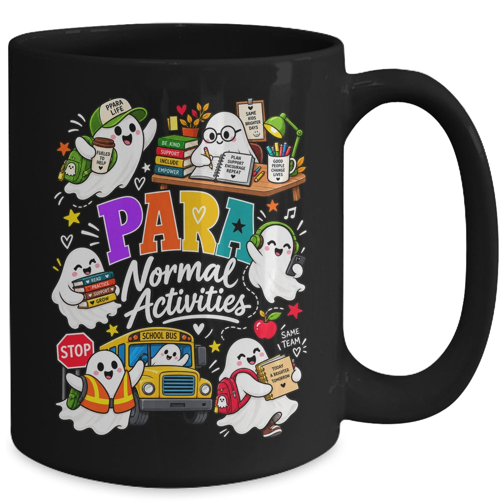 Para Normal Activities Sped Teachers Ghost Fall Halloween Mug | siriusteestore