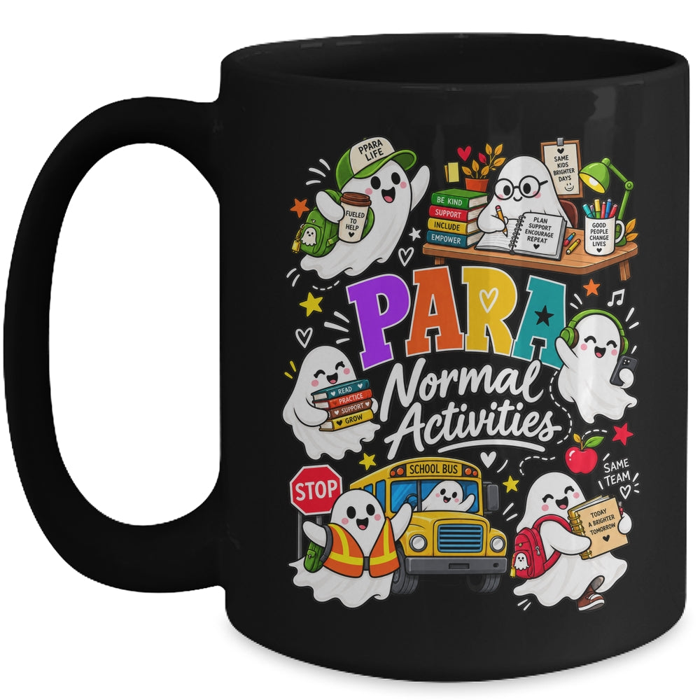 Para Normal Activities Sped Teachers Ghost Fall Halloween Mug | siriusteestore