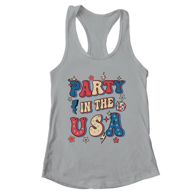Party In The USA 4th Of July Independence Day USA Groovy Shirt & Tank Top | siriusteestore