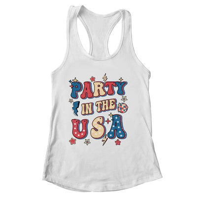 Party In The USA 4th Of July Independence Day USA Groovy Shirt & Tank Top | siriusteestore