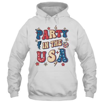 Party In The USA 4th Of July Independence Day USA Groovy Shirt & Tank Top | siriusteestore