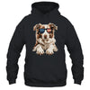 Patriotic Australian Shepherd Dog USA Flag 4th Of July Shirt & Tank Top | siriusteestore