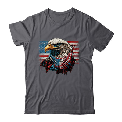 Patriotic Bald Eagle 4th Of July Men USA American Flag Shirt & Hoodie | siriusteestore