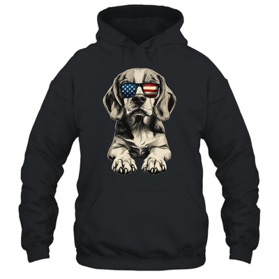 Patriotic Beagle Dog USA Flag 4th Of July Shirt & Tank Top | siriusteestore