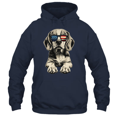 Patriotic Beagle Dog USA Flag 4th Of July Shirt & Tank Top | siriusteestore