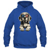 Patriotic Beagle Dog USA Flag 4th Of July Shirt & Tank Top | siriusteestore