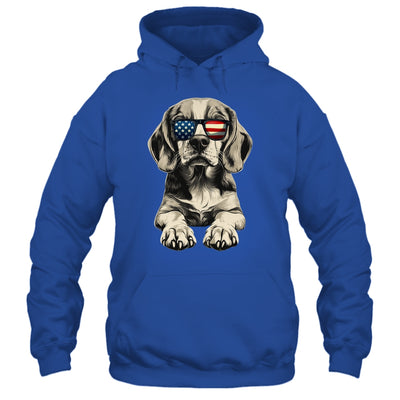 Patriotic Beagle Dog USA Flag 4th Of July Shirt & Tank Top | siriusteestore
