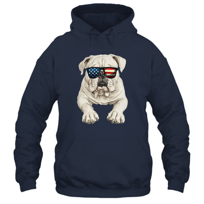 Patriotic Bulldog Dog USA Flag 4th Of July Shirt & Tank Top | siriusteestore