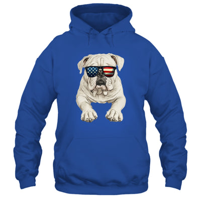 Patriotic Bulldog Dog USA Flag 4th Of July Shirt & Tank Top | siriusteestore