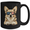 Patriotic Corgi Dog USA Flag 4th Of July Mug | siriusteestore