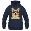 Patriotic Corgi Dog USA Flag 4th Of July Shirt & Tank Top | siriusteestore