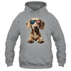 Patriotic Dachshund Dog USA Flag 4th Of July Shirt & Tank Top | siriusteestore