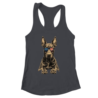 Patriotic Doberman Dog USA Flag 4th Of July Shirt & Tank Top | siriusteestore