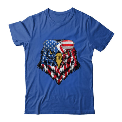 Patriotic Eagle Tee 4th Of July Sunglass USA American Flag Shirt & Hoodie | siriusteestore