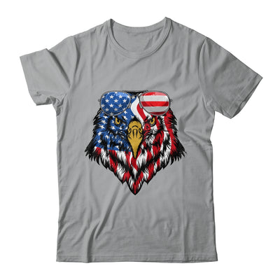 Patriotic Eagle Tee 4th Of July Sunglass USA American Flag Shirt & Hoodie | siriusteestore