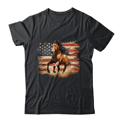 Patriotic Farm American Horse Flag Western 4th Of July Shirt & Hoodie | siriusteestore