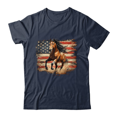 Patriotic Farm American Horse Flag Western 4th Of July Shirt & Hoodie | siriusteestore