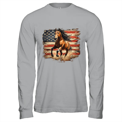 Patriotic Farm American Horse Flag Western 4th Of July Shirt & Hoodie | siriusteestore