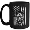 Patriotic German Shepherd American Flag 4Th Of July Mug | siriusteestore