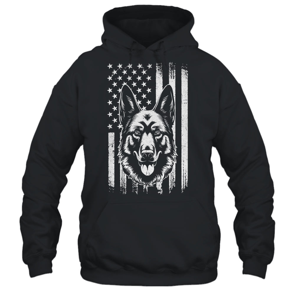Patriotic German Shepherd American Flag 4Th Of July Shirt & Hoodie | siriusteestore