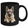 Patriotic German Shepherd Dog USA Flag 4th Of July Mug | siriusteestore