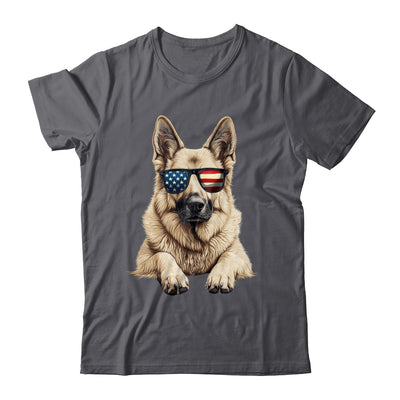 Patriotic German Shepherd Dog USA Flag 4th Of July Shirt & Tank Top | siriusteestore