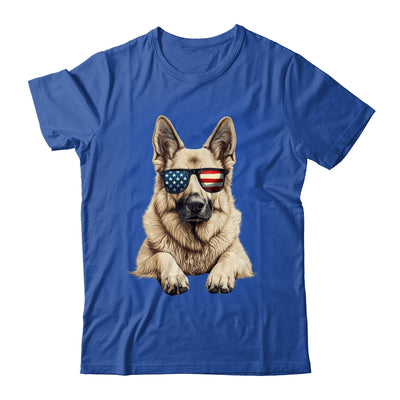 Patriotic German Shepherd Dog USA Flag 4th Of July Shirt & Tank Top | siriusteestore