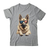 Patriotic German Shepherd Dog USA Flag 4th Of July Shirt & Tank Top | siriusteestore