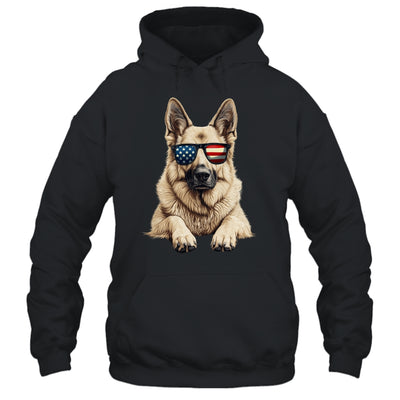 Patriotic German Shepherd Dog USA Flag 4th Of July Shirt & Tank Top | siriusteestore