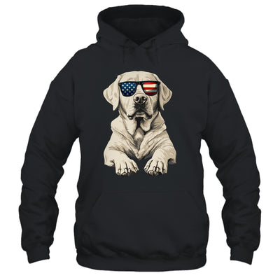 Patriotic Labrador Retriever Dog USA Flag 4th Of July Shirt & Tank Top | siriusteestore