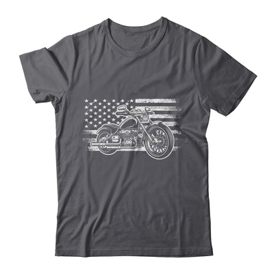 Patriotic Motorcycle Biker Vintage American US Flag Shirt & Hoodie | siriusteestore