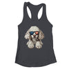 Patriotic Poodle Dog USA Flag 4th Of July Shirt & Tank Top | siriusteestore