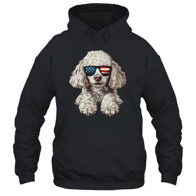 Patriotic Poodle Dog USA Flag 4th Of July Shirt & Tank Top | siriusteestore